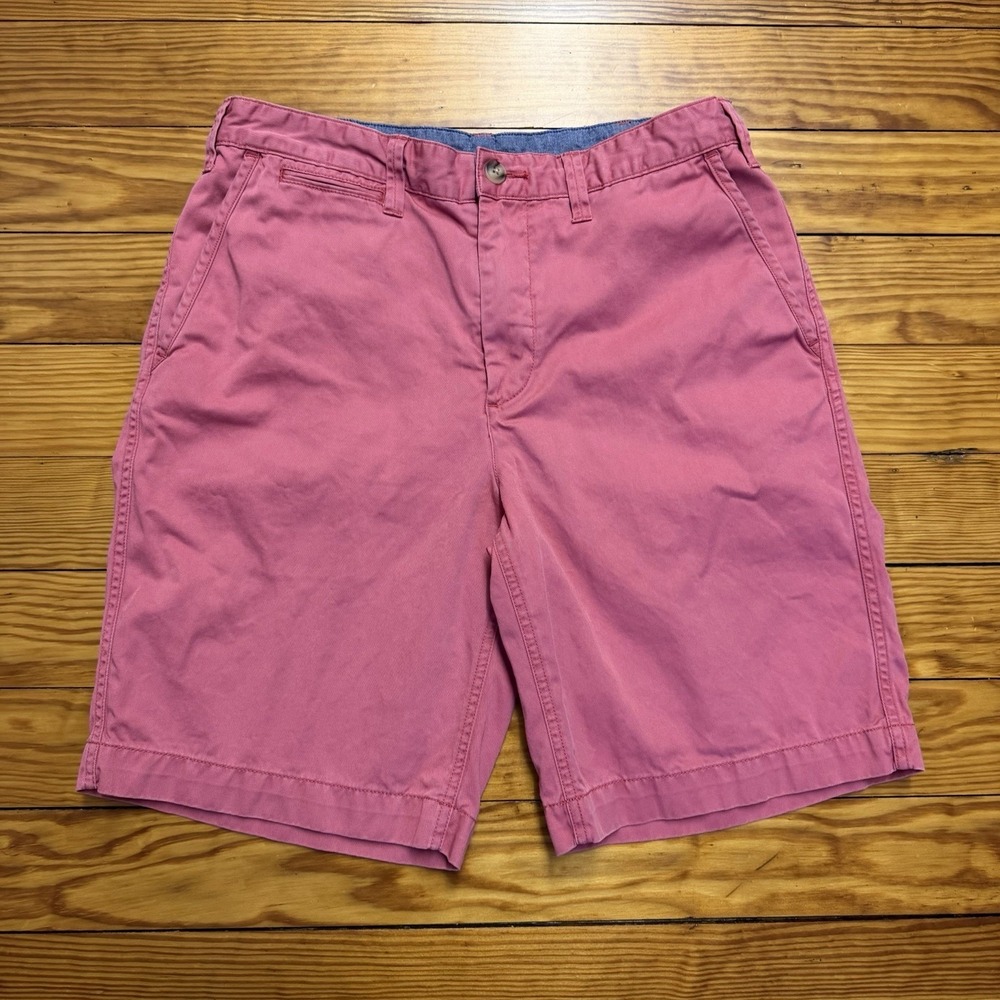 Polo Ralph Lauren Mens 31 Pink Shorts Chino Relaxed Fit 9.5" Inseam Cotton